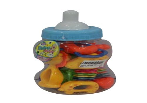 BABY RATTLE IN MILK BOTTLE