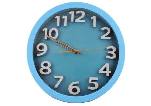 PLASTIC WALL CLOCK 12 NUMBERS