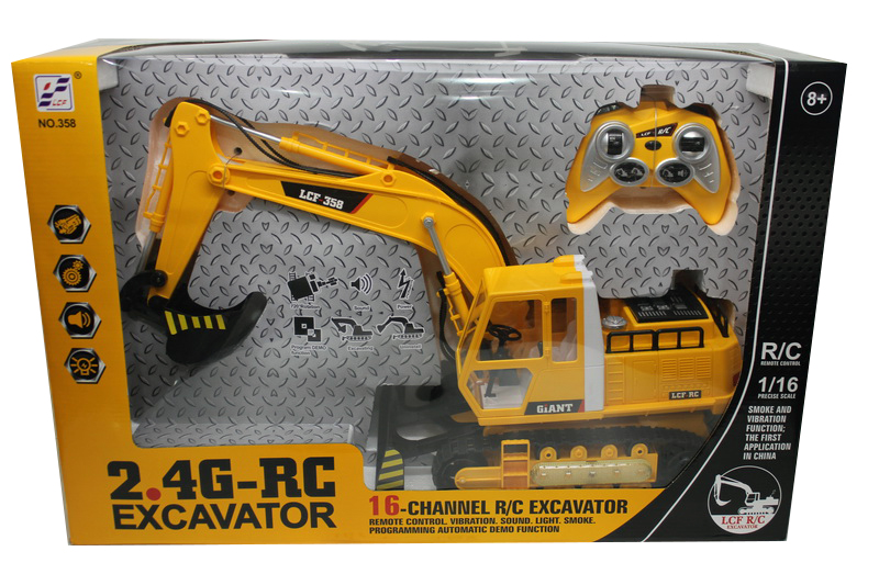 Excavadora a Control Remoto