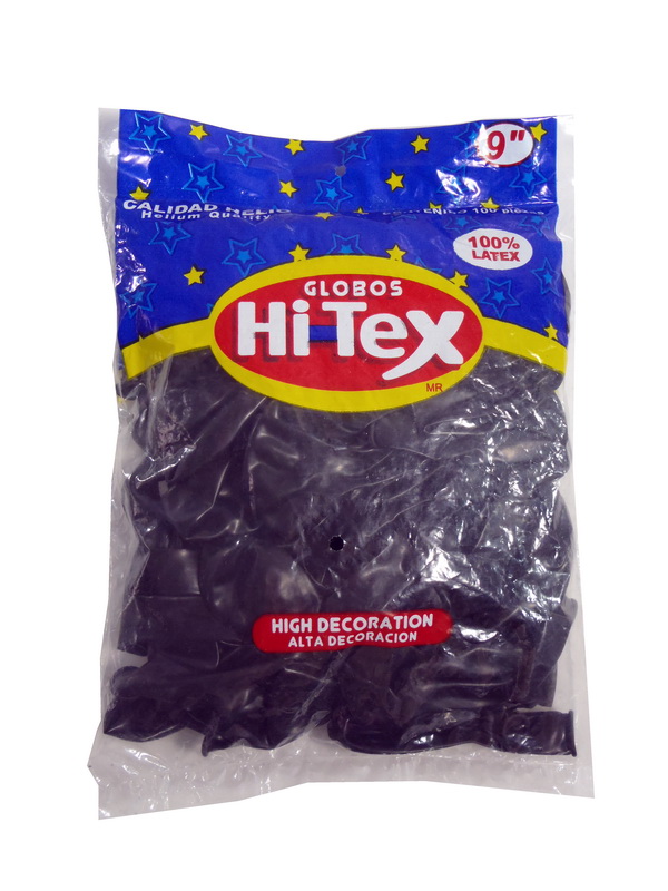 Globo Hi-Tex Color Negro Cry No. 9