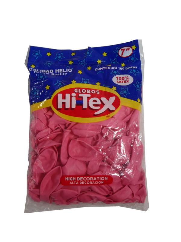 Globo Hi-Tex Color Rosa BB No. 7