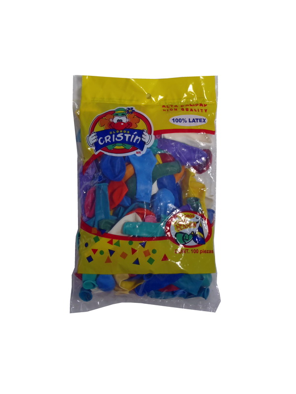 Globo Cristin Colores Surtidos No. 5