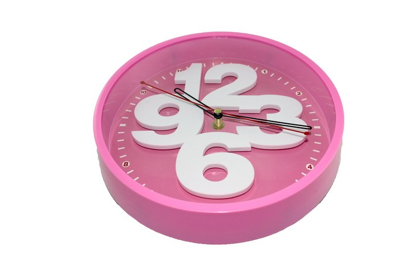 PLASTIC WALL CLOCK