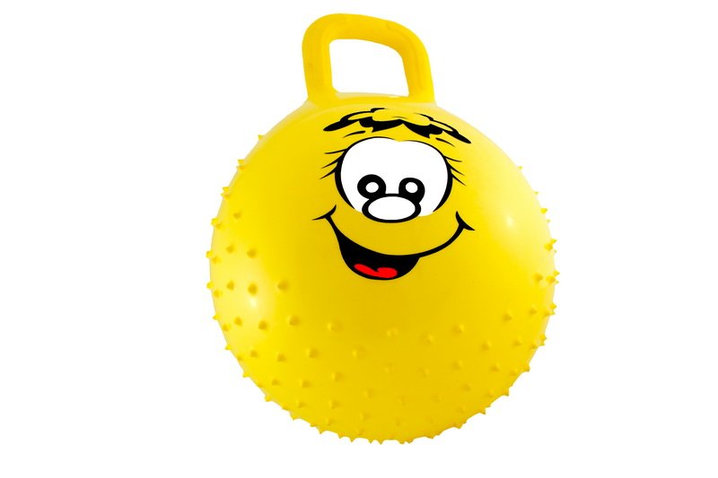WRINKLE BALL WITH HANDLE 16"